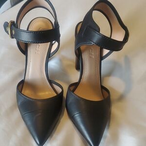 Elegant Black Heels by coach